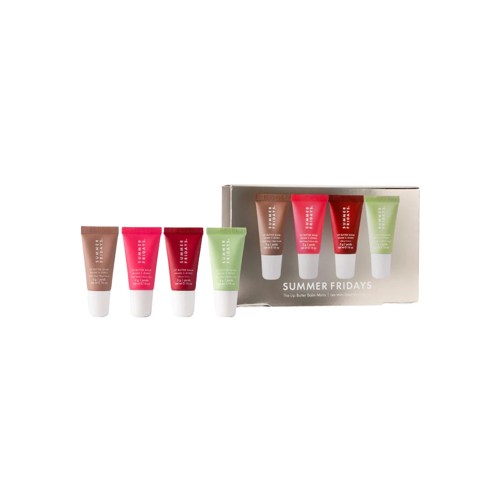 Summer Fridays The Lip Butter Balm Minis 5gx4