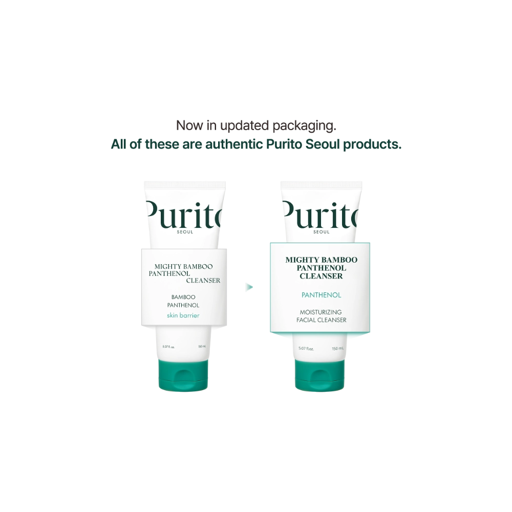 Purito SEOUL - Mighty Bamboo Panthenol Cleanser 150ml - Image 2