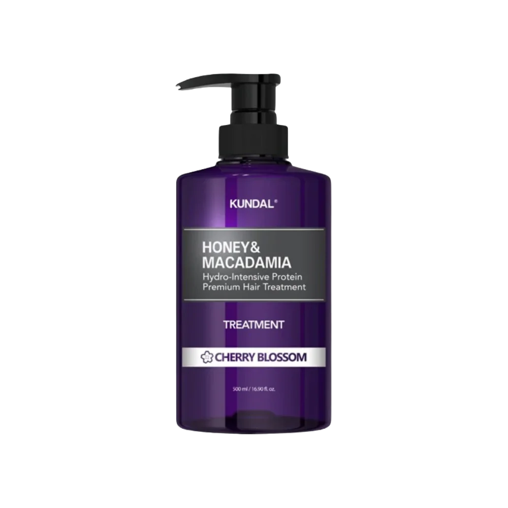 KUNDAL HONEY & MACADAMIA PROTEIN TREATMENT – CHERRY BLOSSOM 500ML